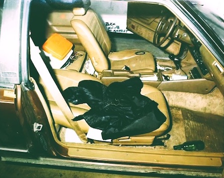 The Interior of Randy Kraft's Car